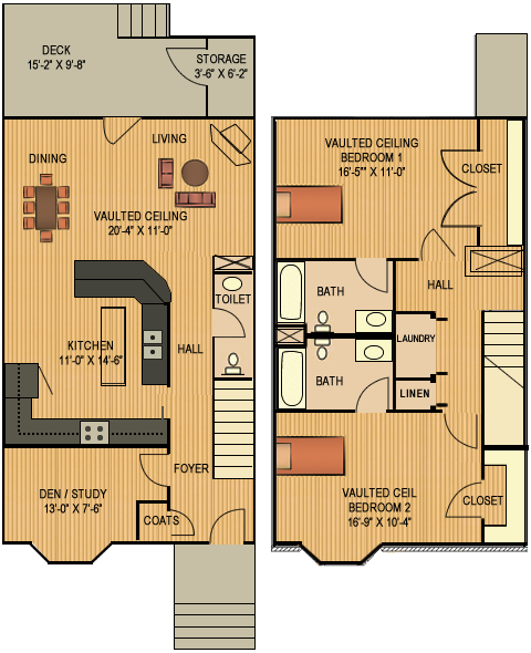TH2 floor plan