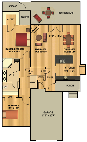 HAC floor plan