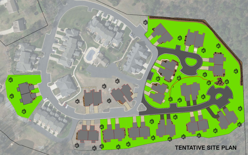 tentative site plan map